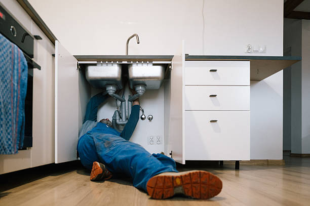 Professional Plumbing technician working in Jackson Center, PA